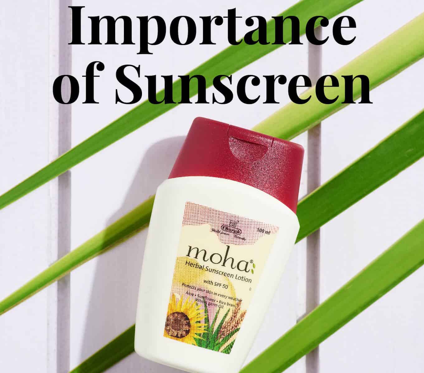 Importance of Sunscreen